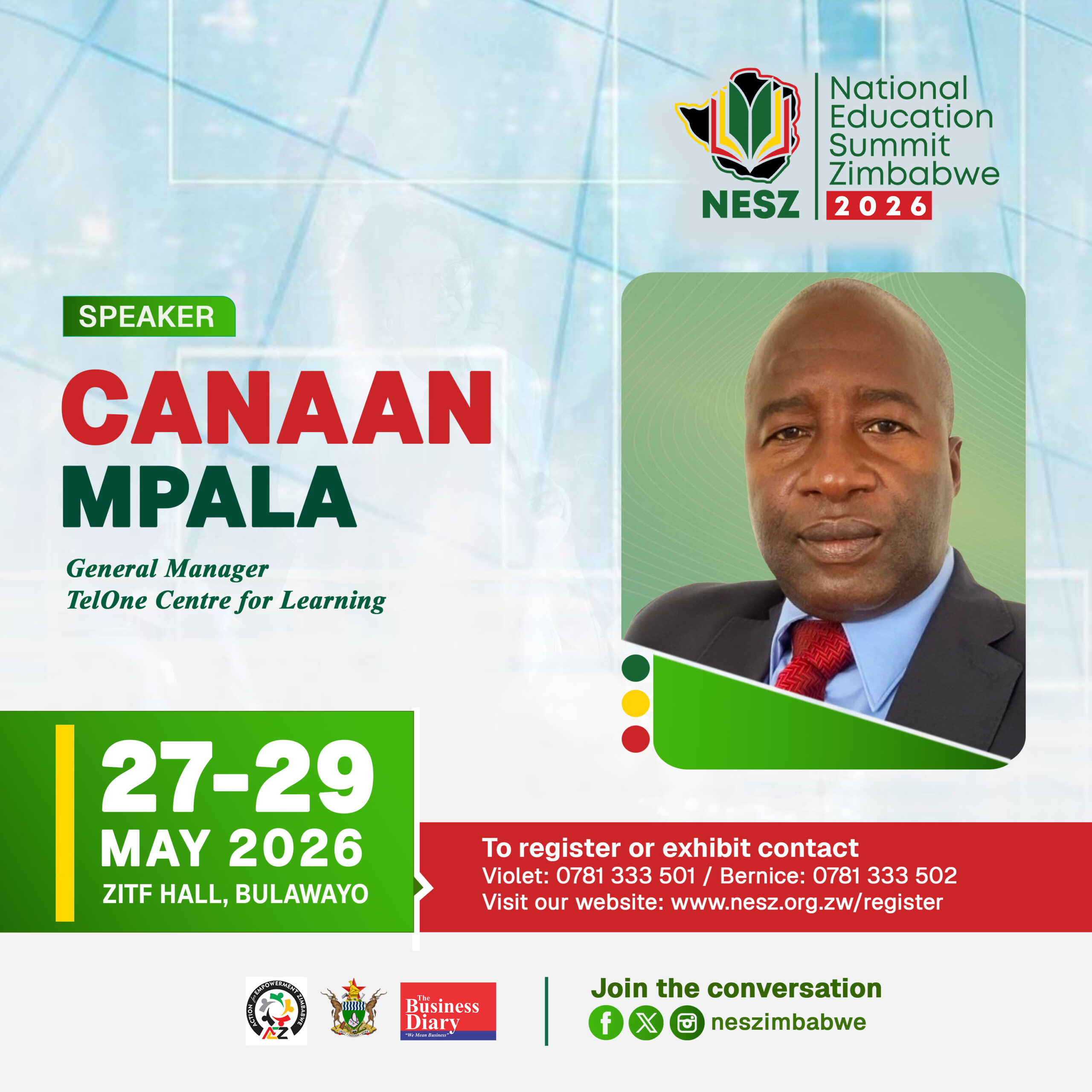 Meet Canaan Mpala - Speaker at NESZ 2026